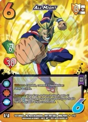All Might (Plus Ultra 1 Promo) - 1st Edition - Foil